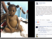 Cantor moçambicano Kamane Kamas preocupado com criança que precisa de ajuda para se tratar